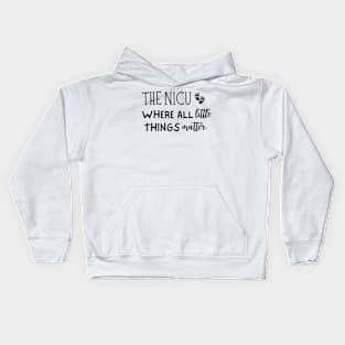 Women medical registered Nurse Kids Hoodie